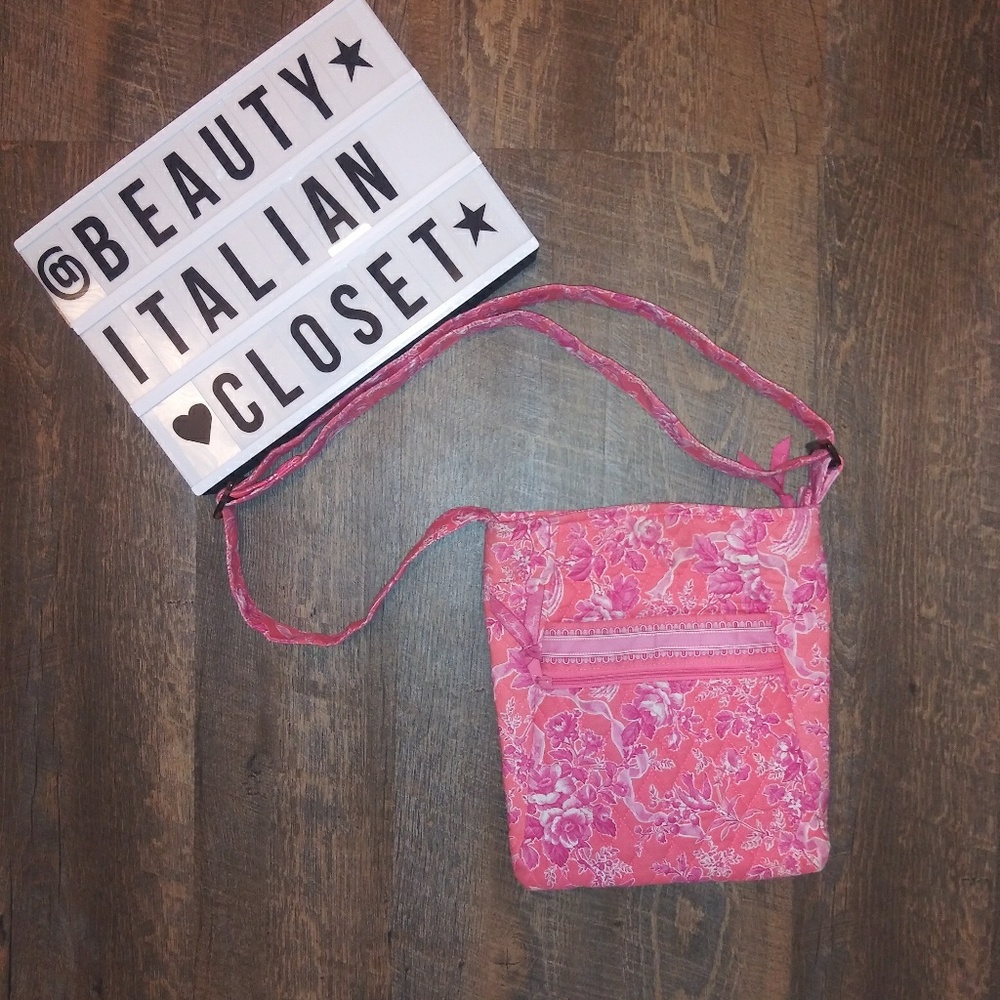 VERA BRADLEY MINI HIPSTER BAG "RETIRED PRINT" - Picture 1 of 8